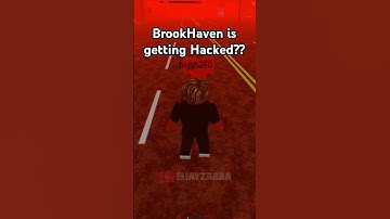 BrookHaven is HACKED?! #roblox #brookhaven #scary #hacker #shorts