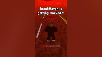 BrookHaven is HACKED?! #roblox #brookhaven #scary #hacker #shorts