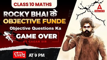 Objective Questions Practice of Class 10 Maths For CBSE Board Exam 2023 | Maths With Rocky Bhai