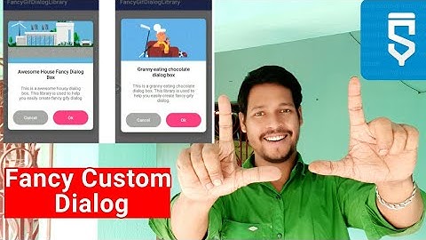 fancy custom smart dialog project in sketchware pro #AndroidAppdeveloper #sketchware #Aauraparti