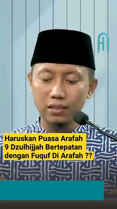 Haruskan Puasa Arafah 9 Dzulhijjah Bertepatan dengan Wuquf Di Arafah ?? || Ustadz Amin Nur Baits