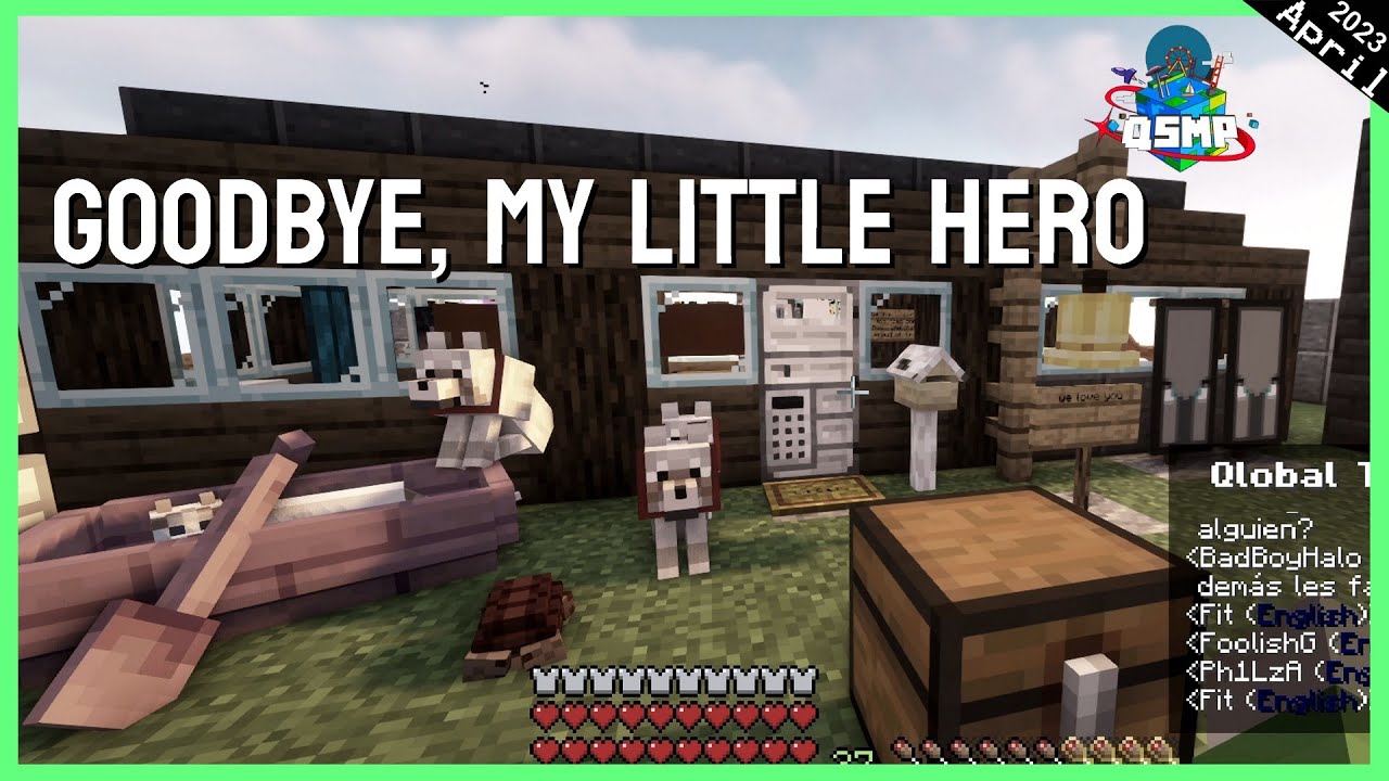 QSMP - Goodbye, my little hero - Philza VOD  - Streamed on April 30 2023
