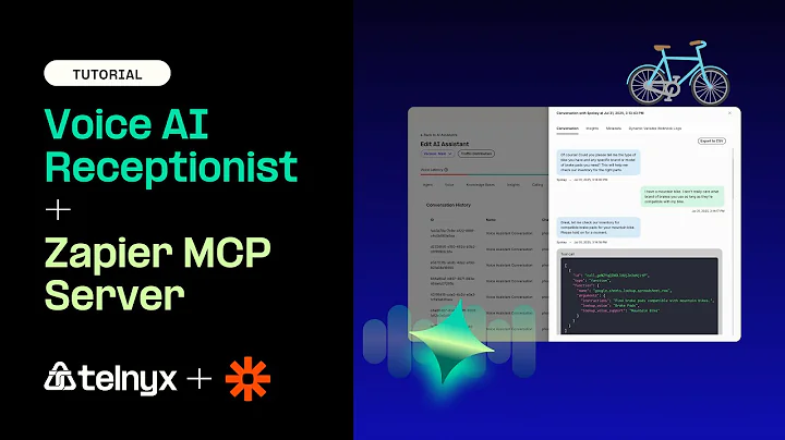 How to build an inbound voice AI receptionist agent with Zapier MCP (no coding, full tutorial)