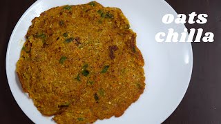 Oats chilla recipe in hindi | healthy oats recipe for weight loss | Chef Aryan Gupta | tkh