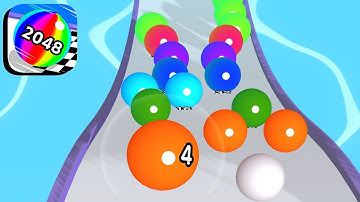 Ball Run 2048 - All Levels Gameplay Android,ios (Levels 11-14)