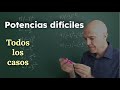 POTENCIAS DIFÍCILES DE CALCULAR. Matemáticas Básicas