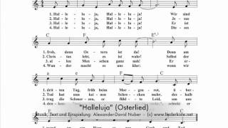 Halleluja (Osterlied) chords