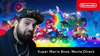 Mario Movie Trailer Reaction | The Super Mario Bros. Movie Direct – 3.9.2023