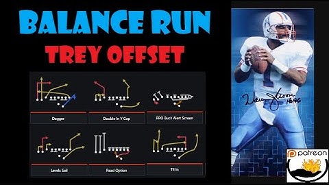 PATREON PREVIEW - MADDEN - RUN BALANCE PB - GUN TREY OFFSET   6 PLAY QUICK SCHEME
