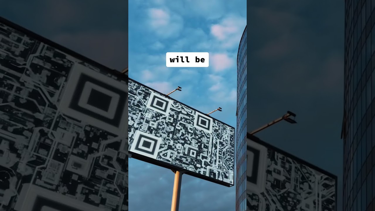 This is the FIRST QR Art made by AI 🤯 🦾🤖 #ai #stablediffusion #aiart #qrcodeart #controlnet #artific