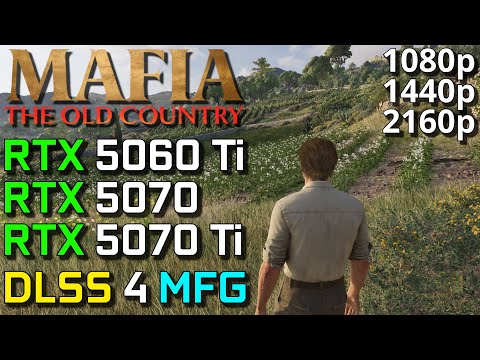 Mafia: The Old Country | RTX 5060 Ti | RTX 5070 | RTX 5070