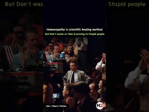 Homeopathy is not