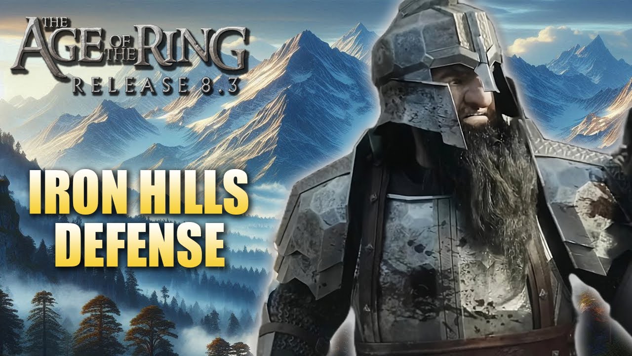 Age of the Ring mod 8.3.1 | The Defense of Iron Hills | Custom map!