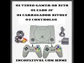 .game gamestation com 600 jogos 8bits e dois controles