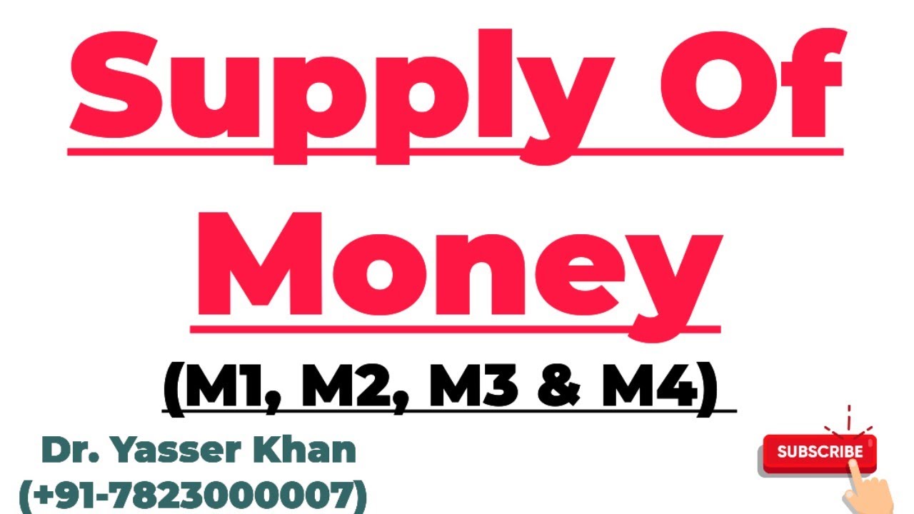 Supply Of Money | Meaning Of Supply Of Money | Measures Of Money Supply ...