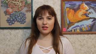 Загорская Анастасия читает стихотворение Анатолия Жигулина &quot;Ржавые ёлки&quot;