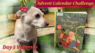 12 Days of Christmas Carol Advent Calendar Challenge - Day 3 Vlog - The Tea Dragon Society | 2021