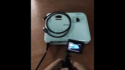 How to connect Supremo Conquest 4k Action Camera to projector / external display