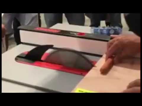 손가락 절단사고 방지 마국의 신기술 절단기 톱니