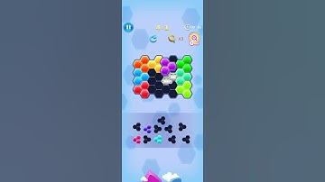 Block Gems: Block Puzzle Games - Hex Jigsaw - Challenge Extreme Stage 1