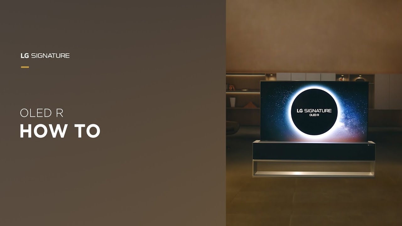 Lg Oled R Gif How To – LG SIGNATURE OLED R - YouTube