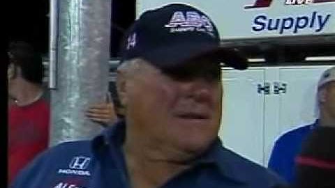 A.J Foyt - Indycar, Homestead 2007 Pre-Race Interview