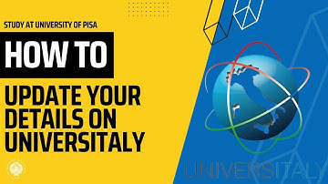 How to edit your Pre-Enrollment Personal details on Universitaly Portal- Study in Italy