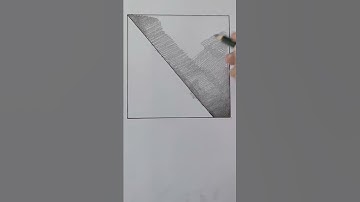 Vẽ hình 3D siêu dễ- Lê Công Duy Tính #shorts