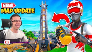 Nick Eh 30 reacts to The Collider in Fortnite!