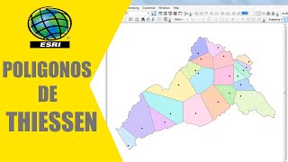 Polígonos de Thiessen para una Cuenca Hidrográfica  ArcGIS