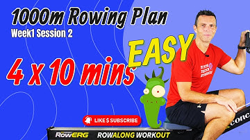 Row 1000m faster by improving your fitness on the Rowing Machine!  - 1KW1S2