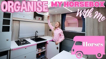 ORGANISE MY HORSEBOX WITH ME!