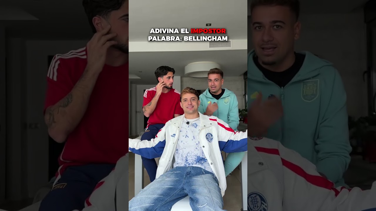 Adivina el Impostor: “Bellingham” 🤔 #shorts #humor