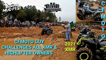 2021 Canam XMR, CFMOTO CFORCE, Polaris Highlifter, Honda Race for Cash | Mud Race