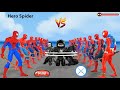 Gameplay Spider Man 2🤡 Team Shark SpiderMan is attacked by the bad guys team Joker vs Hulk vs GTA 6
