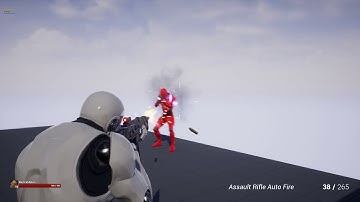 UE4 enemy spawn blood pool on death