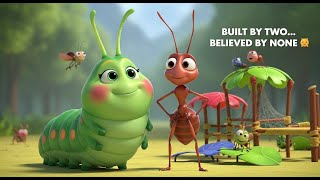 The Ant & The Caterpillar’s Friendship🐜✨
