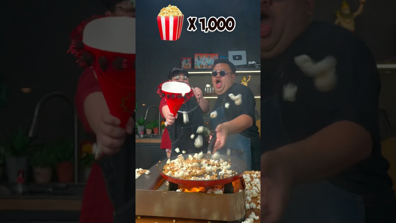 ป็อบคร์อนกี่เม็ดดีครับPOPCORN #shorts
