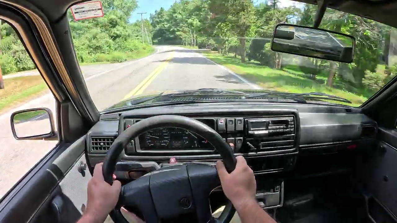 1990 Volkswagen MK2 GTI 16v Euro-Spec POV Test Drive/Review