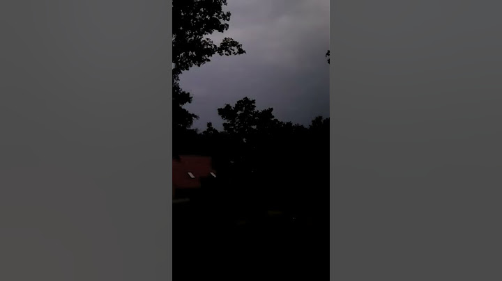 Blitzaktives Nachtgewitter am 13. August 2020! #gewitter #blitzeinschlag #donner #blitz