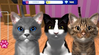 InstaKitty 3D-Virtual Cat Simulator | iPad app demo for kids | Take Pictures with your Kitty screenshot 5