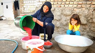 Village Life With Zahra Cooking Homemade Tomato Paste