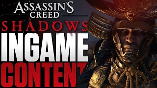 Gameplay Details and ingame Screenshots from Assassin's Creed Shadows