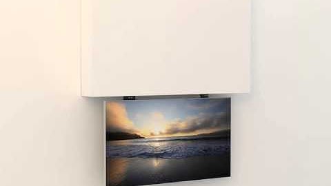 FPLW V1 series of wall or ceiling mechanisms / lifts for flat panels (tv)