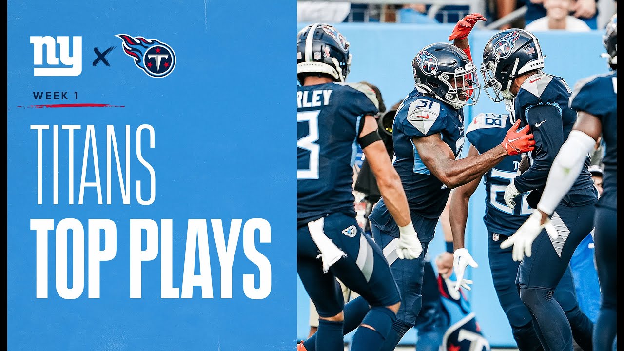 Tennessee Titans vs. New York Giants