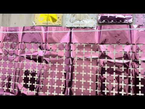 Шторка з квадратиків ширина 1 метр довжина 2 метри, видео 2