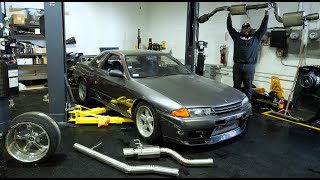 Giving an R32 GTR (RB26) the exhaust it deserves