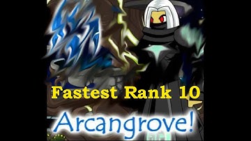 AQW Fastest Way To Rank 10 Arcangrove 60k+ Rep ph