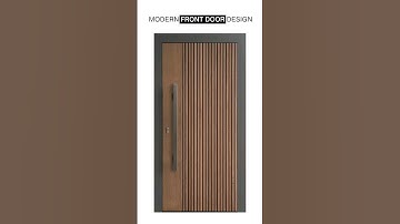 Modern Front Door Design / Beginners Tutorial #shorts #archicad #2023 #architecture