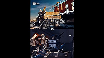 Bumblebee (tf bayverse/knight) vs arcee (tfp) #trasformers #music #edit #2vs1 #vsbattle #tfprime
